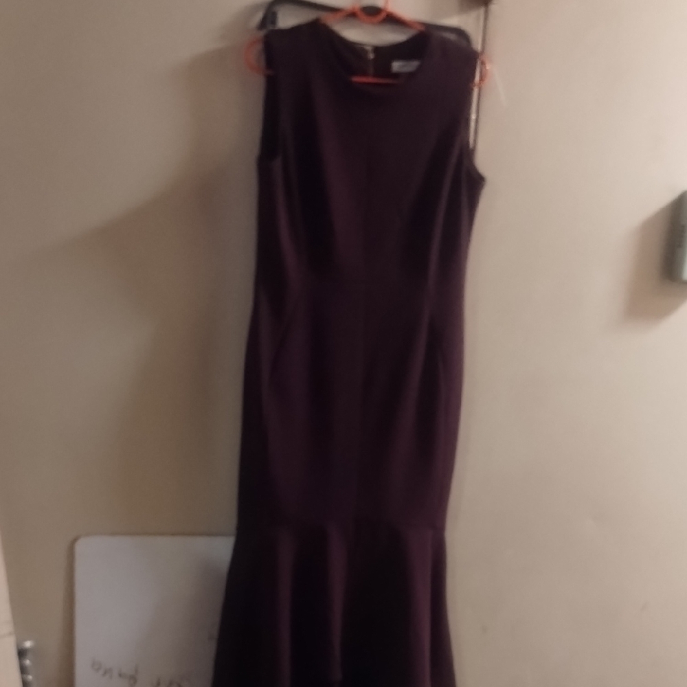 Calvin Klein Deep Purple Maxi Dress